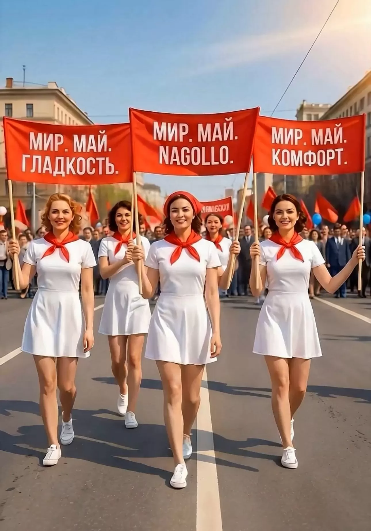 Команда Nagollo поздравляет с 1 Мая 🌿